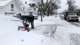 ‘The worst is behind us’: Snow tampers off in McHenry County Tuesday