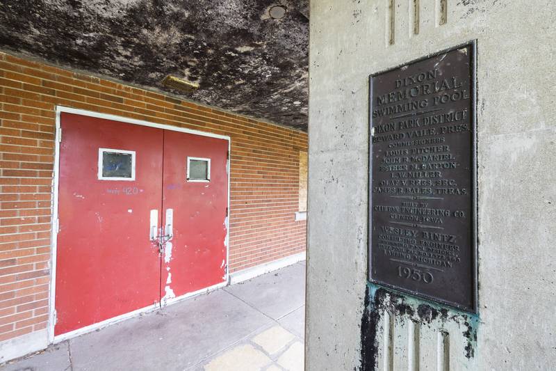 The pool opened in 1950 and closed in 2000.