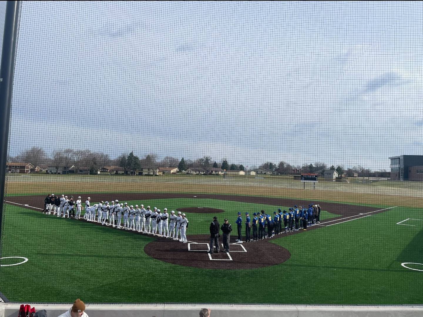 McHenry's new ballpark on opening day.