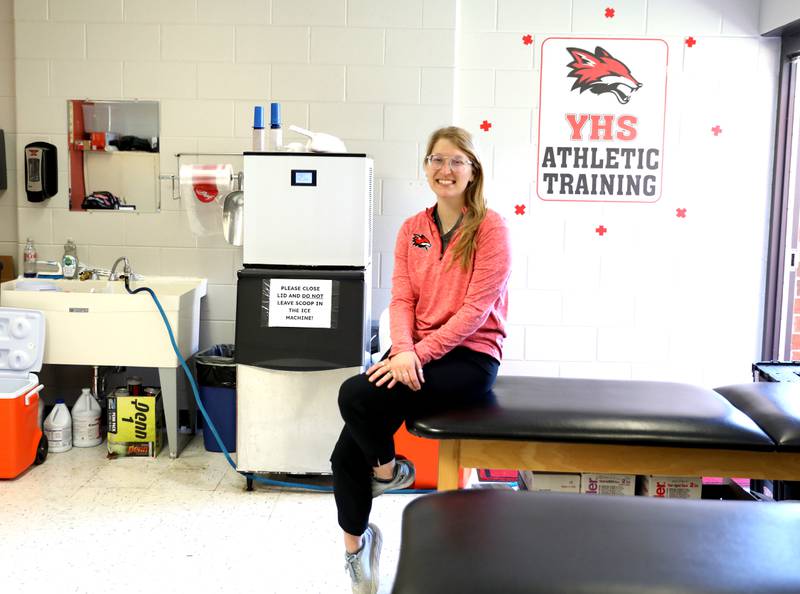 Taeopae Wetterman is an athletic trainer at Yorkville High School.