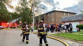 Photos: Multiple agencies respond to DeKalb apartment fire