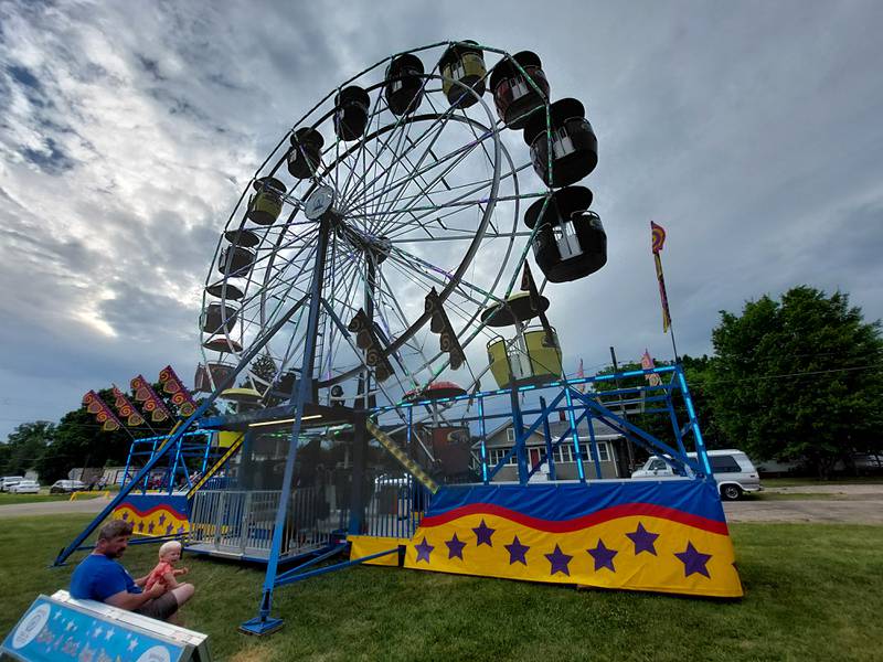 The Ferris wheel was a popular attraction at the Sheffield Summer Festival carnival.