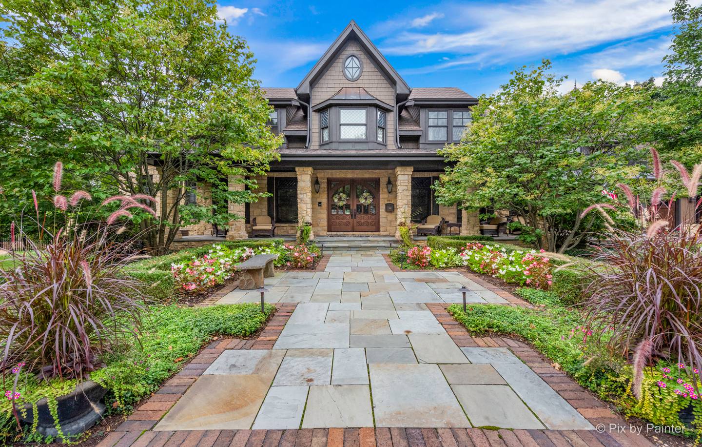 At nearly $4 million, the house at 940 Meadows Road, Geneva, is the most expensive listed for sale in the city. It features a heated in-ground pool and a six-car garage.