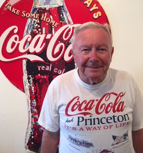 Princeton man gives Coca-Cola presentation at collectors club meeting