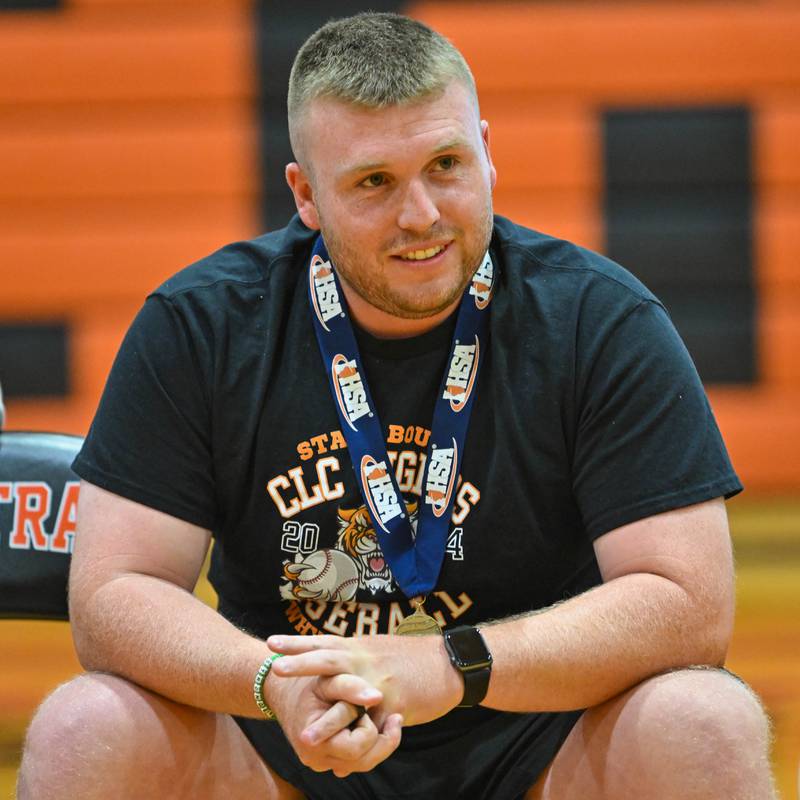 Crystal Lake Central Baseball 3A Championship celebration at Crystal Lake Central High School on Sunday, June 9, 2024 in Crystal Lake.