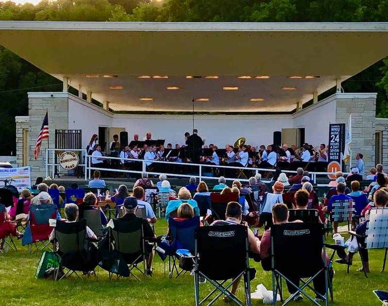 The Dixon Municipal Band will perform Thursday, June 13, at the Page Park Band Shell.