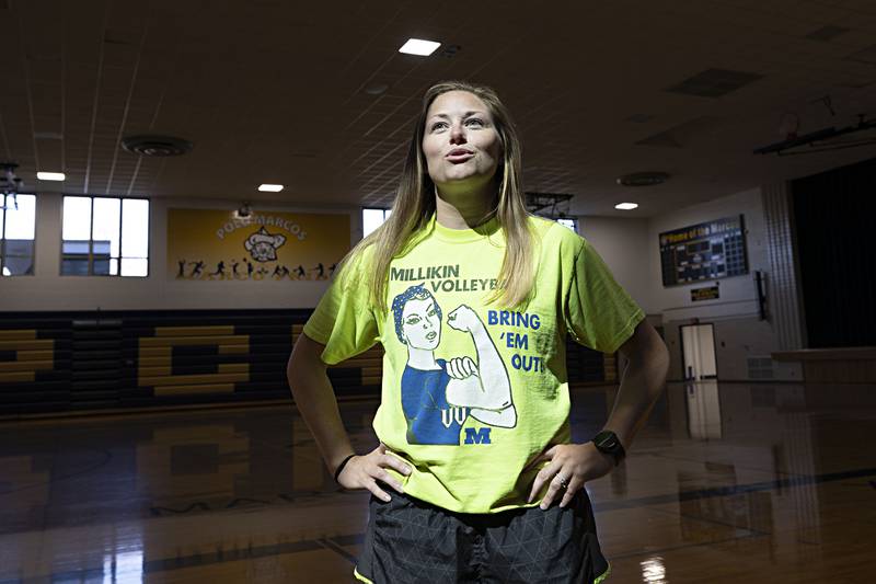 Coach and teacher Emily Joines is a leader on and off the court at Polo High School.