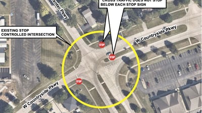 Yorkville considering roundabout at intersection that sees more than 3,000 cars daily