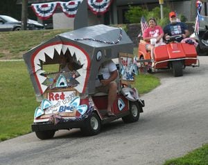 Shark cheap golf buggy