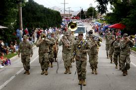 Crystal Lake Independence Day parade marches on despite weather