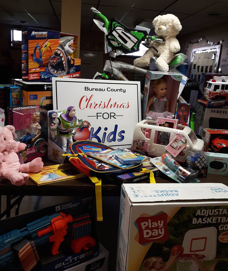 Bureau County Christmas for Kids donated gifts