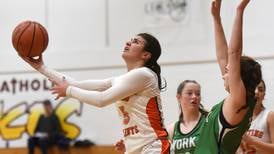 Photos: St. Charles East vs. York in Montini girls basketball tournament