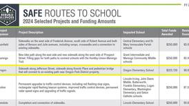 Oregon to receive Safe Routes grant to improve walkways to school