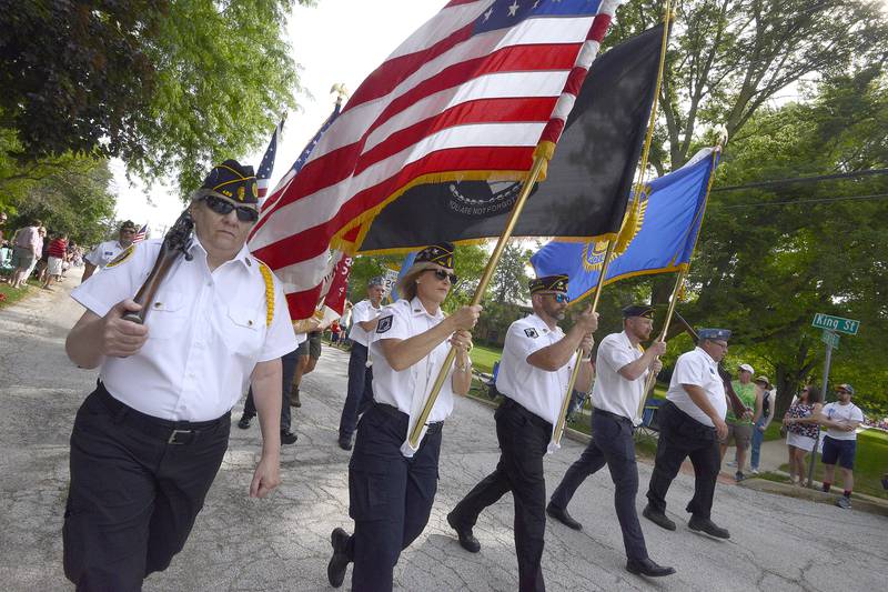 Yorkville celebrates the Fourth with parade, music, games and fireworks