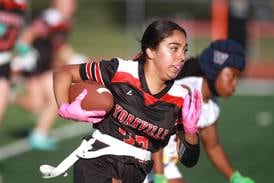 ‘We’re all in it together’ Flag football a hit in first year at Yorkville, Oswego