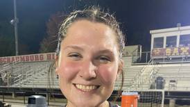 Brooke Ekwinski-Hannah Halbesma connection leads Yorkville to regional win over Rosary