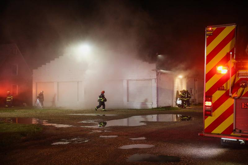 The Harvard Fire Protection District was called to a fire late on Saturday, June 1, to a business on the 22000 block of Route 173. The building suffered fire, smoke and water damage.