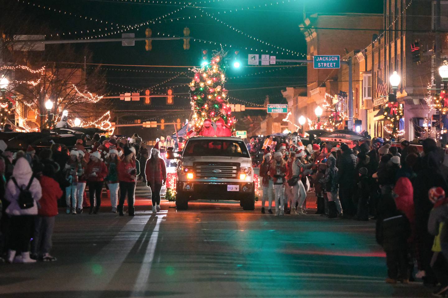 Morris kicks off the holiday season with the Annual Lighted Holiday Parade along Liberty Street. Friday, Nov. 26, 2021 in Morris.