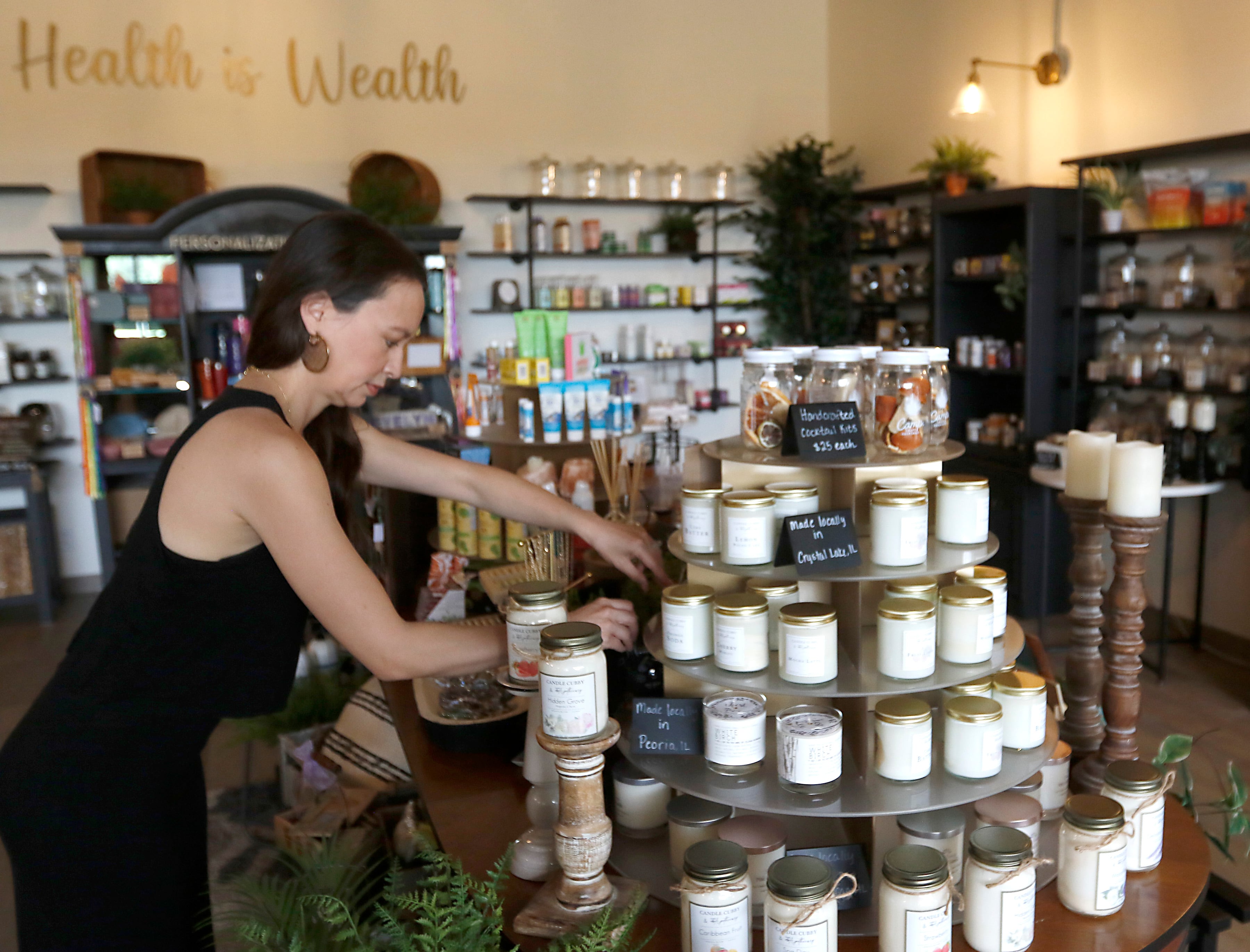 Build a flower bouquet and sample teas at Cary Apothecary Sunday