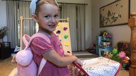 Johnsburg girl, 3, gets cutting-edge cancer treatment, from her pink backpack