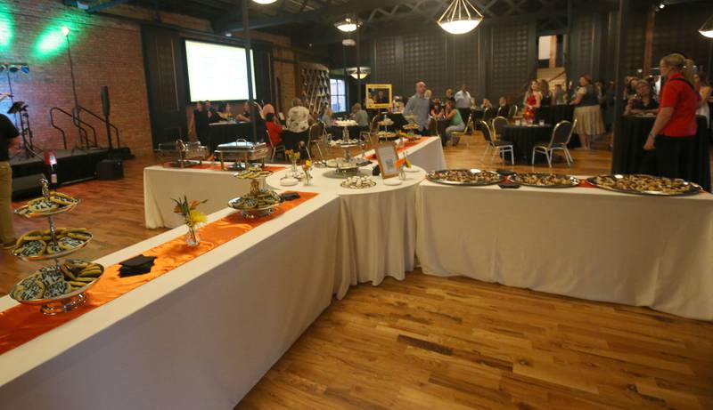 A view of the food table during the Best of the Illinois Valley event on Thursday, Sept. 12, 2024 at the Auditorium Ballroom in La Salle.