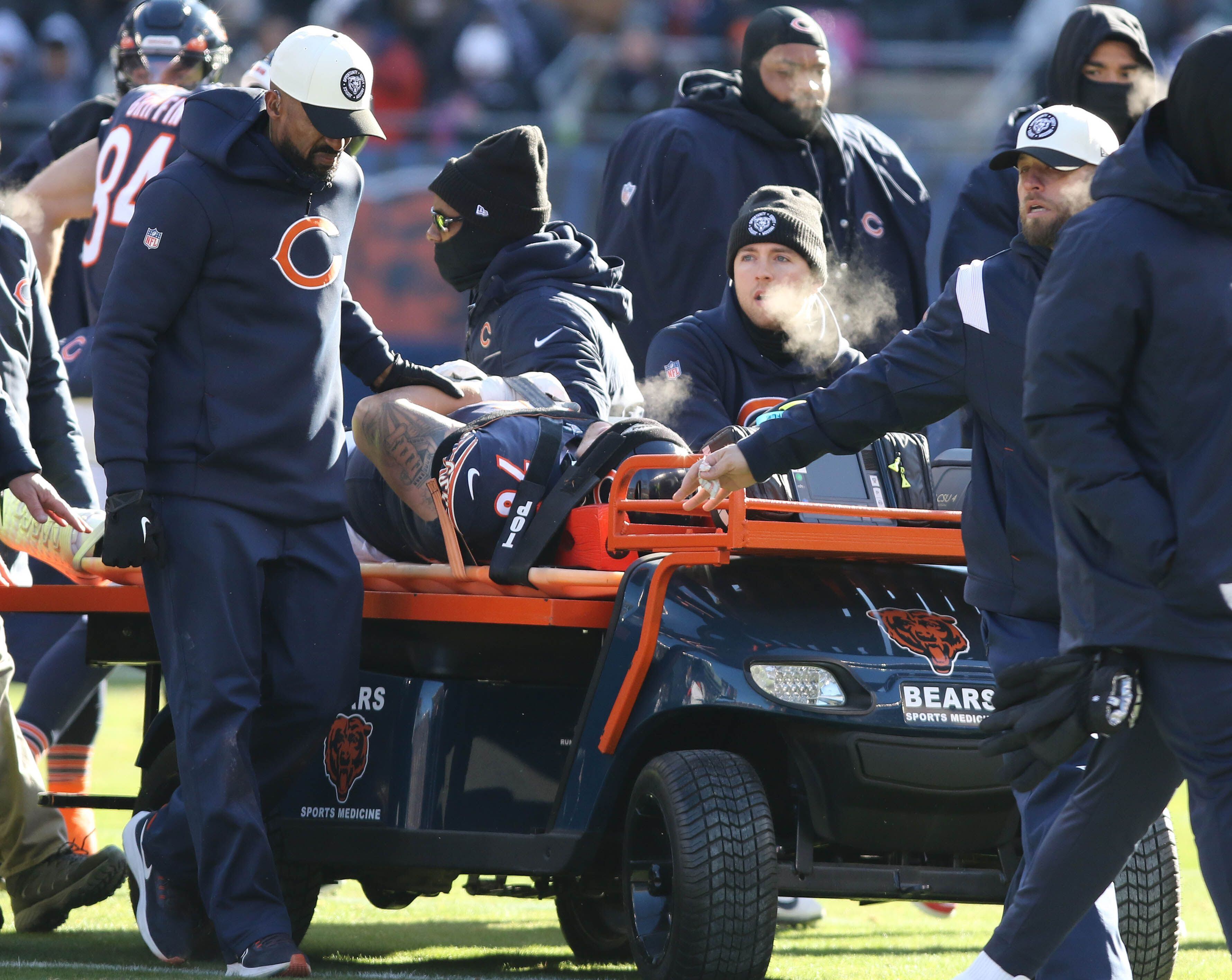 Bears' Jenkins out of hospital after injuring neck in game - The San Diego  Union-Tribune