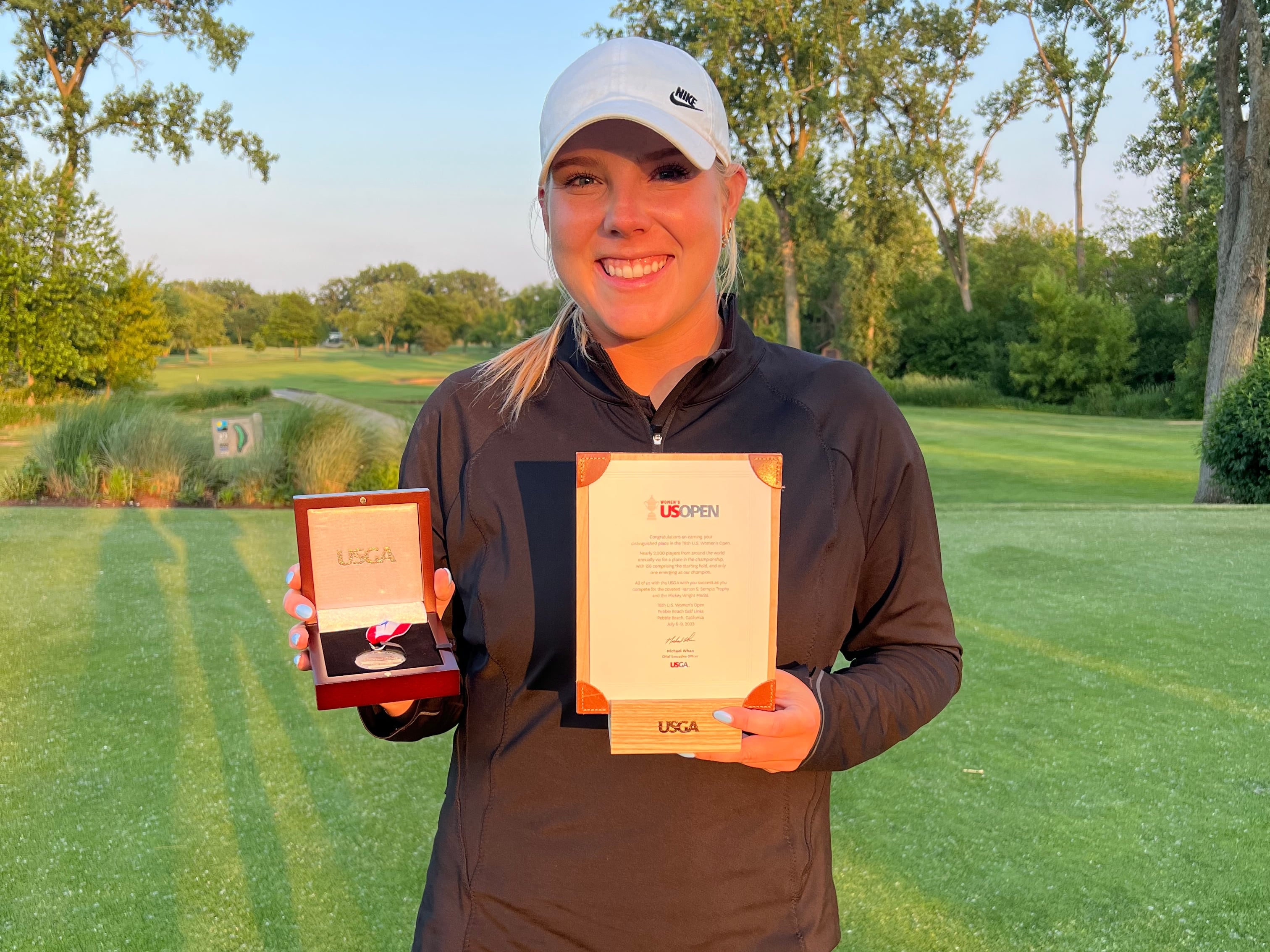 Richmond-Burton grad Mackenzie Hahn qualifies for U.S. Women’s Open Golf Championship