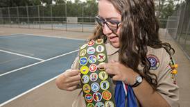 Scout legacy: Dixon daughter achieves Eagle Scout status
