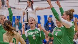 Photos: Seneca vs. Newark volleyball