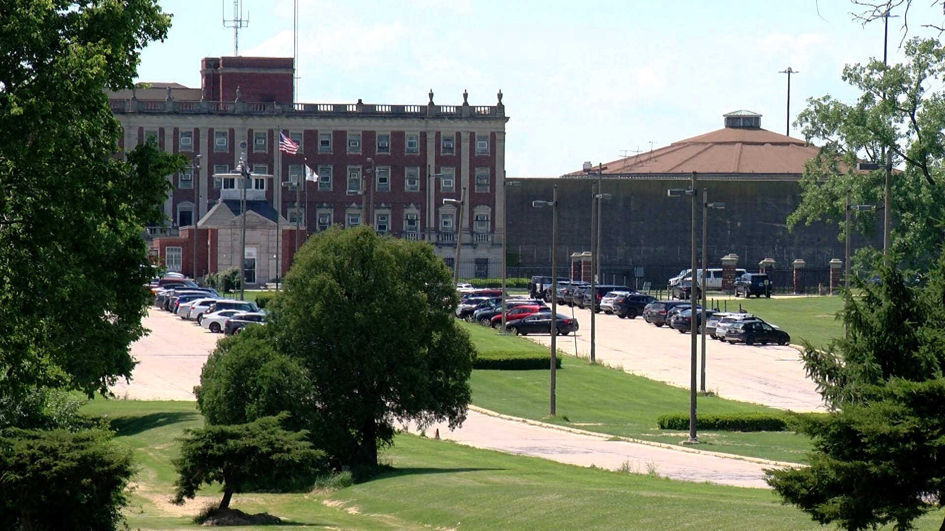 The grounds of the Stateville Correctional Center in Crest Hill, near Joliet.