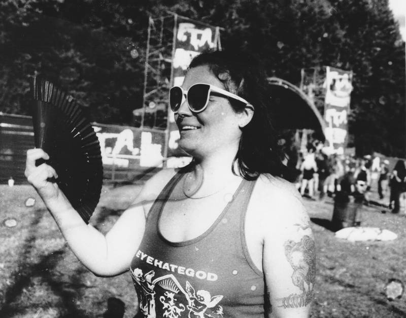 Portraits from the 2023 Full Terror Assault music festival in southern Illinois.