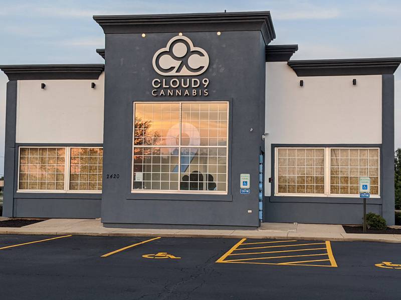 Cloud 9 Cannabis, located at 2420 Route 30 in the Townes Crossing shopping center, is slated to open July 22, according to a company email. Cloud 9 has other locations in Champaign, Edwardsville and East Peoria.