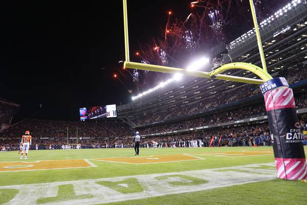 Bears open as touchdown underdog against Patriots ahead of Monday Night Football