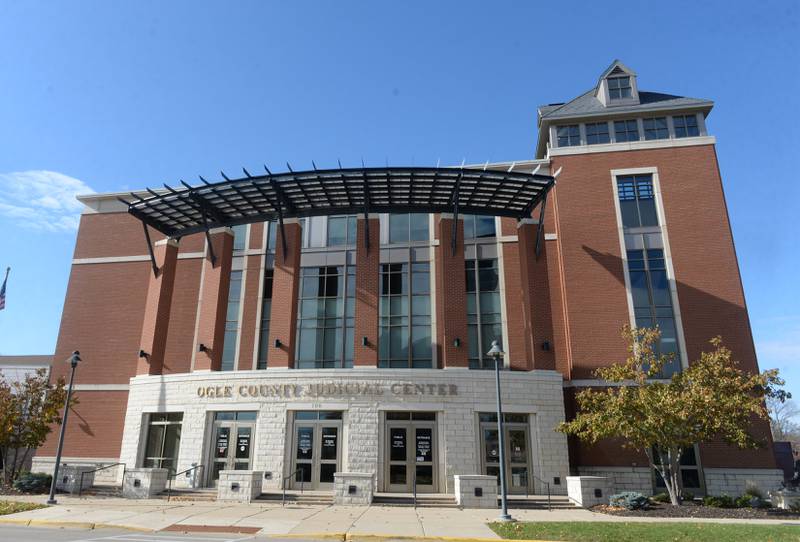 The Ogle County Judicial Center is located in the 100 block of S. Fifth Street in Oregon, Illinois. The building houses courtrooms as well as the offices of the Circuit Clerk, Probation, and State's Attorney.