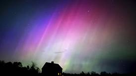 Solar storm hits Earth, producing colorful light shows across Northern Hemisphere