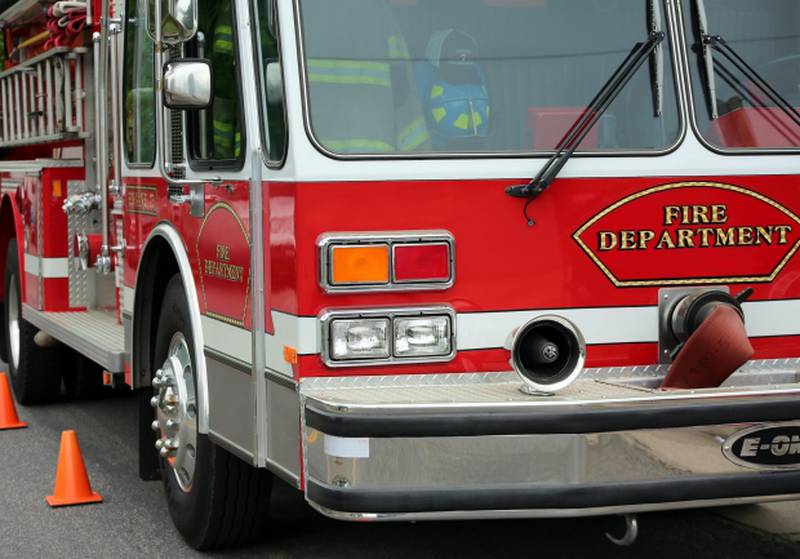 An accessory building in rural Oswego was destroyed in a fire early Sunday morning.