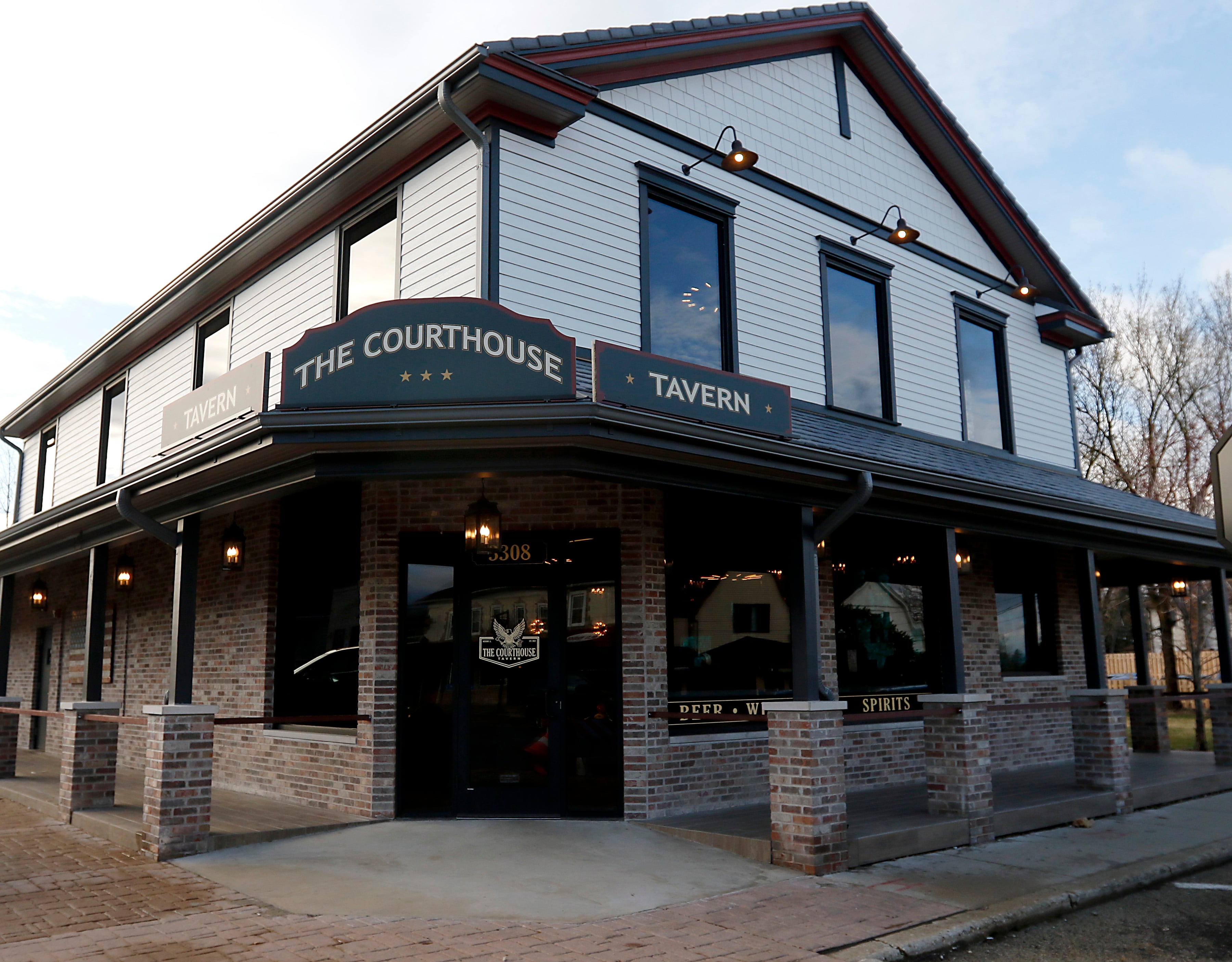 The Courthouse Tavern in McHenry on Thursday, April 4, 2024. The building was formally the original McHenry County Courthouse when McHenry was still the County seat.