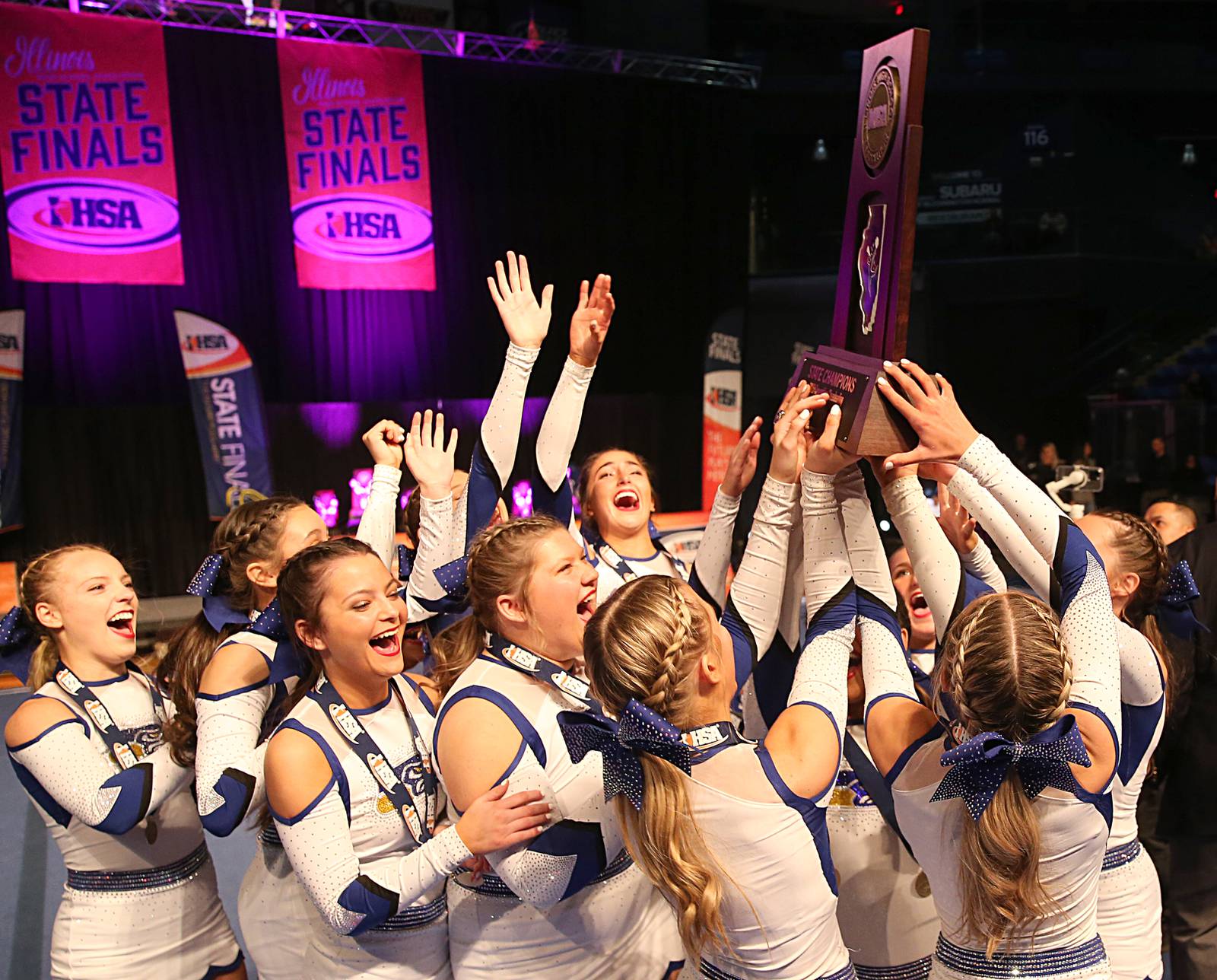 Photos IHSA State Cheerleading Finals Shaw Local