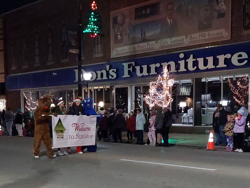 The Streator Lighted Christmas Parade begins Saturday, Nov. 25, 2023, on Main Street.