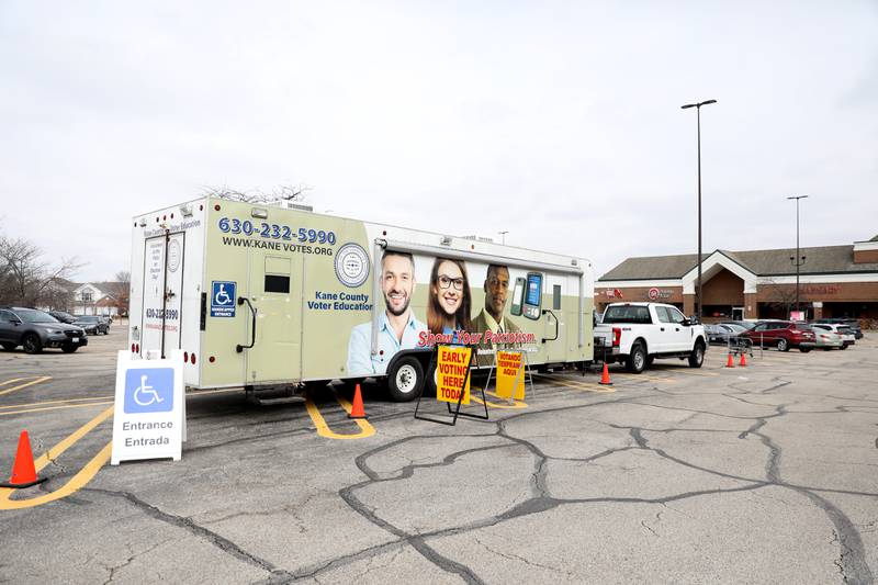 Photos Early voting in Kane County Shaw Local