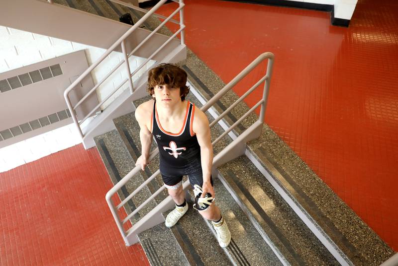 St. Charles East’s Ben Davino is the Kane County Chronicle Wrestler of the Year.