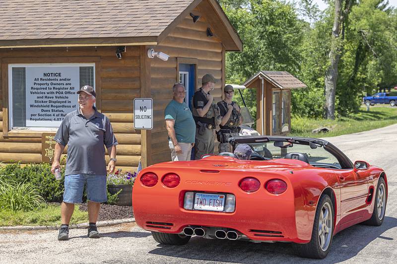 Residents were still allowed into the Lost Lake community located outside of Dixon on Wednesday, June 12, 2024.