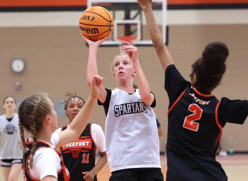 Sycamore took on Freeport in a summer game Monday, June 17, 2024, at DeKalb High School.