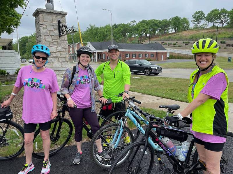 Pedalpalooza, pictured, raises money for the Family Health Partnership Clinic.