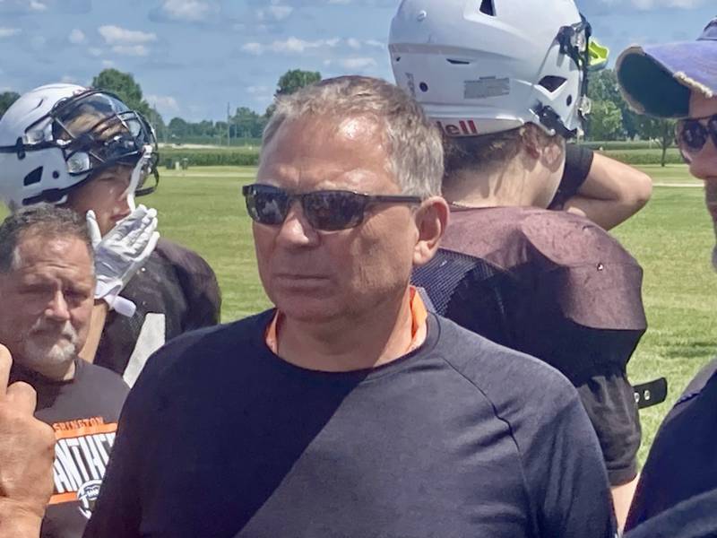 Princeton alum Todd Stevens, head coach at Washington, made a homecoming for the controlled practice/scrimmage at Little Siberia Field on Thursday, July 18.