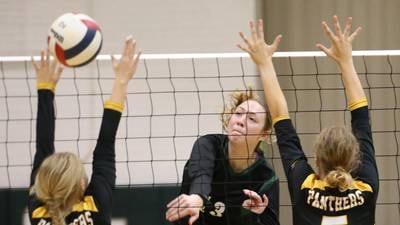 Photos: Putnam County vs. St. Bede volleyball