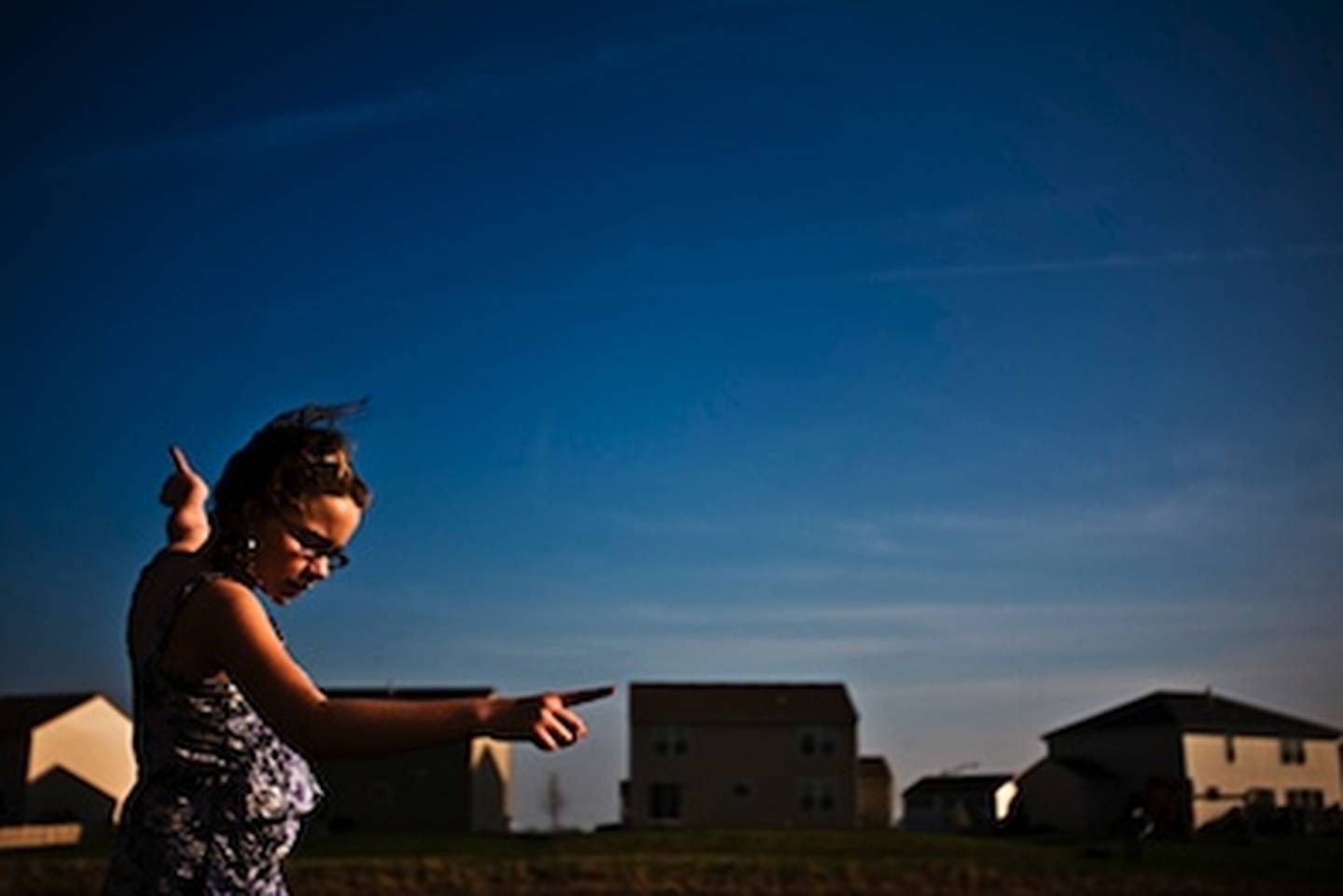 Rylie "Hopie" Mogan, then 10, of Hebron, dances outside in 2012. She was remission from cancer at that time but died in 2022 at age 21.