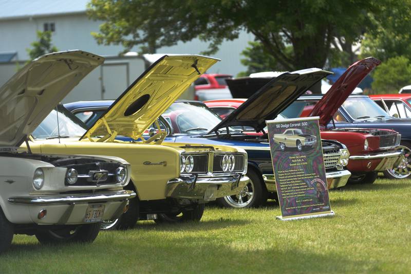 These hot rods were just a few of the 137 vehicles that took part in the Lyndon Car Show on Sunday, June 2, 2024.