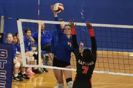 Girls volleyball: Joliet Central cruises to straight-sets sweep of Rich Township