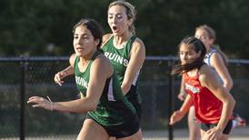 Girls track & field: Lopez, St. Bede celebrate success